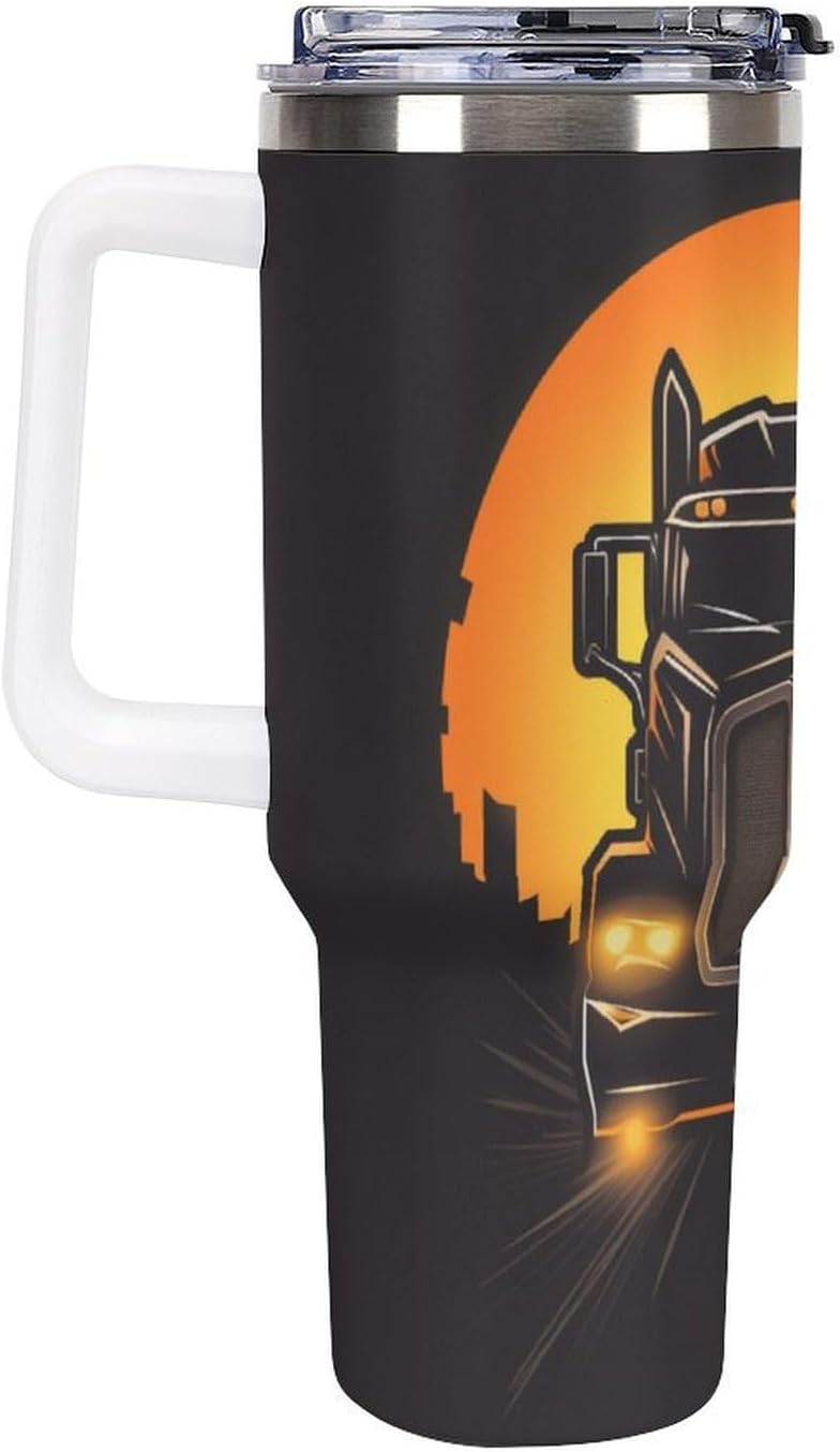 Gattino Termo De Café Para Llevar - Diseño Aislante Con Tapadera A Prueba De Fugas - Ideal Para Mantener Bebidas Calientes 40oz