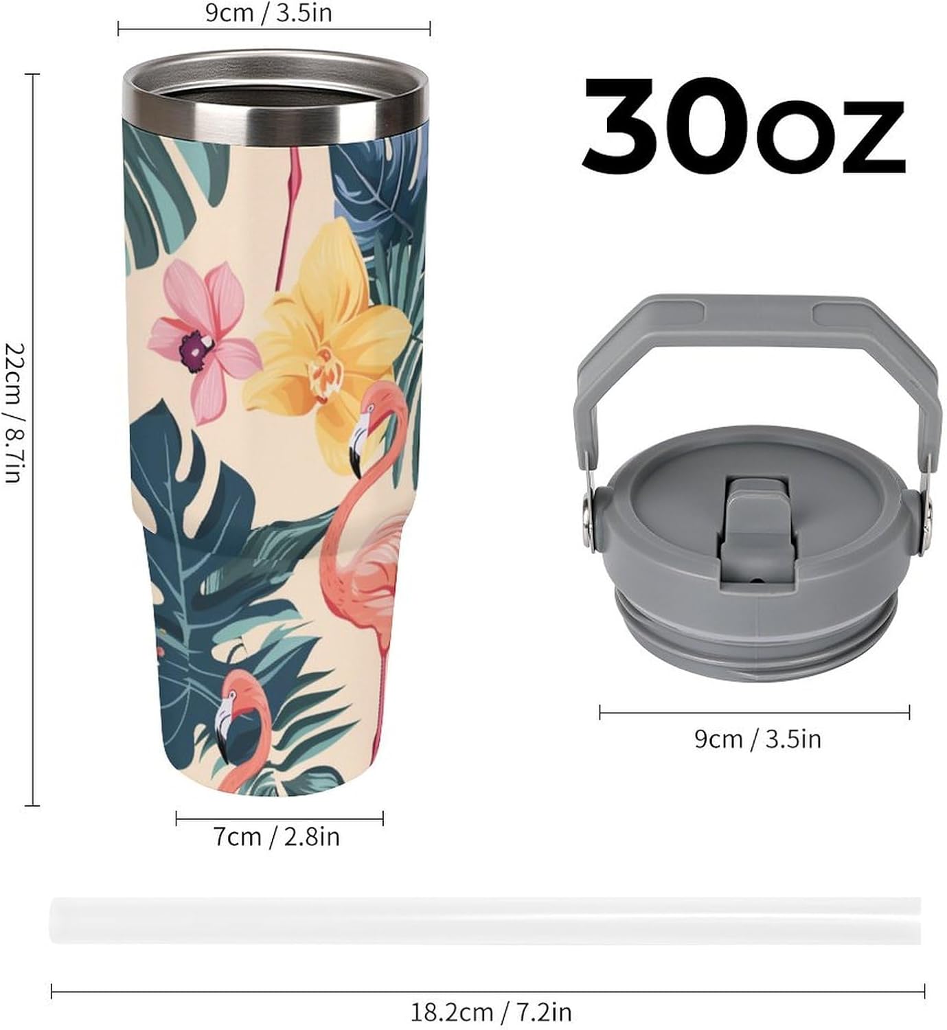Camion grande Termo Para Café Con Tapadera Aislante - Ideal Para Llevar Y Mantener La TempeRattoura - Taza Termica Durable 30oz