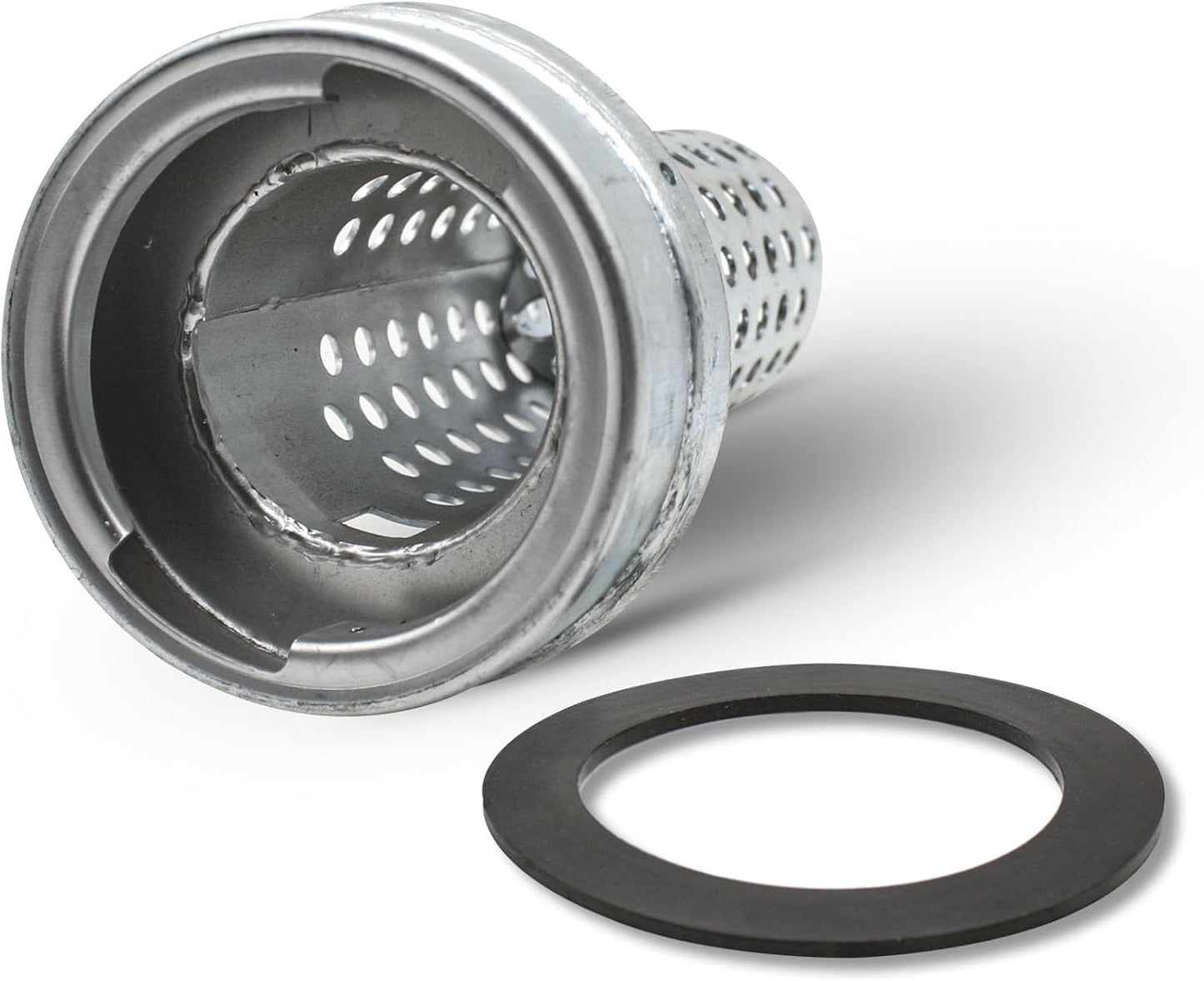 DOJA Barcelona | Antirrobo Gasoil | Pack 1 | Antirrobo Deposito Gasolina para Camiones | Ø104xØ64x190mm | en Acero Zincado | Accesorios Camion | para Cierres Camion, Antirrobo Tanque Combustible