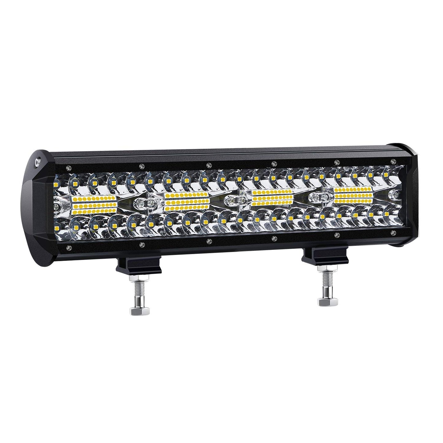 Kraumi Faro Trabajo LED de Coche 12V 7’’ 300W Faros Led 27,000LM 6000K IP67 Impermeable Off-road Foco para Moto ATV SUV Tractor Camión Barco