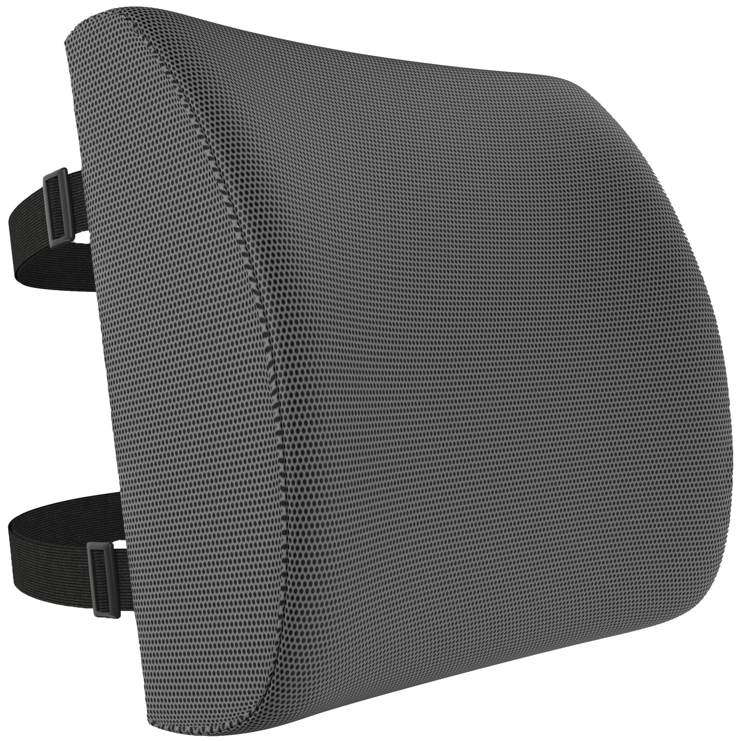 FORTEM Cojín Lumbar Ergonómico para Silla de Oficina, Coche y Gaming, con Espuma Viscoelástica de Alta Densidad y Funda Lavable, Respaldo Ortopédico para Mayor Comodidad