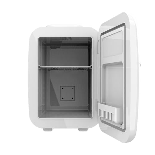 Cecotec Mini Nevera Bolero MiniCooling Río White 4L. Funcionamiento 12V-220V, Compatible coche y caravanas, Función enfriamiento y calentamiento, Rango temperatura 5-65º, Transporte fácil