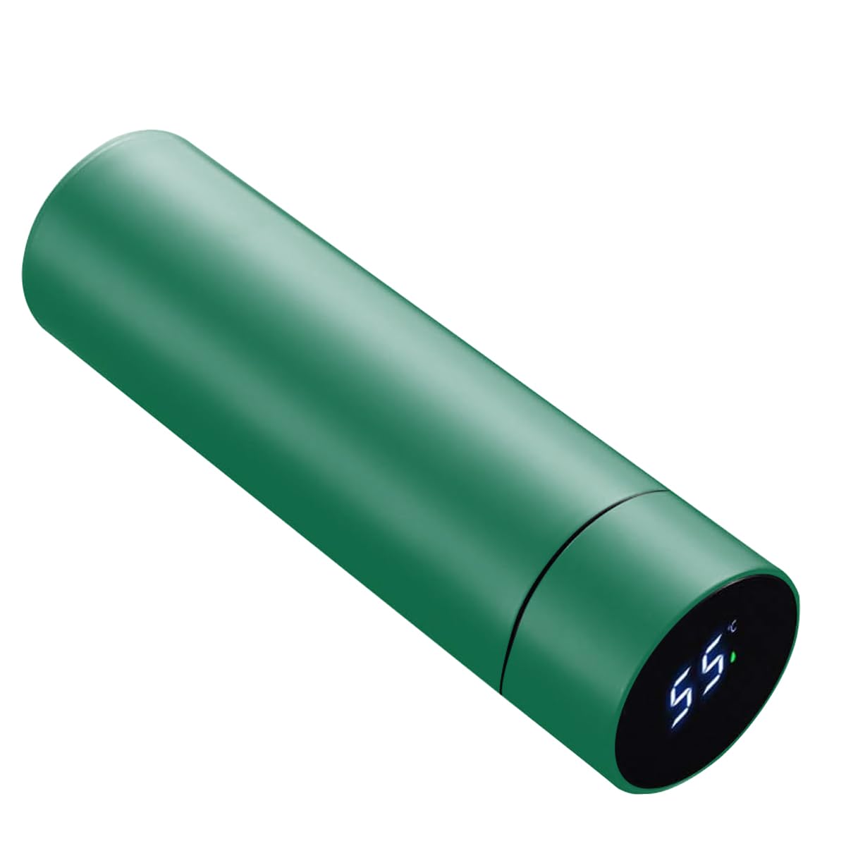 Botella de agua inteligente de acero inoxidable, termo, taza de viaje con pantalla táctil LCD inteligente, mantiene caliente o frío, portátil, para té, café, vacío, aislamiento al vacío en paredes