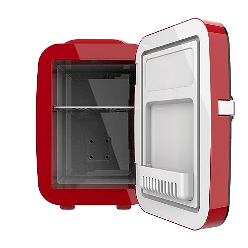 Cecotec Mini Nevera Bolero MiniCooling Río White 4L. Funcionamiento 12V-220V, Compatible coche y caravanas, Función enfriamiento y calentamiento, Rango temperatura 5-65º, Transporte fácil