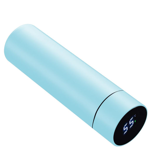 Botella de agua inteligente de acero inoxidable, termo, taza de viaje con pantalla táctil LCD inteligente, mantiene caliente o frío, portátil, para té, café, vacío, aislamiento al vacío en paredes