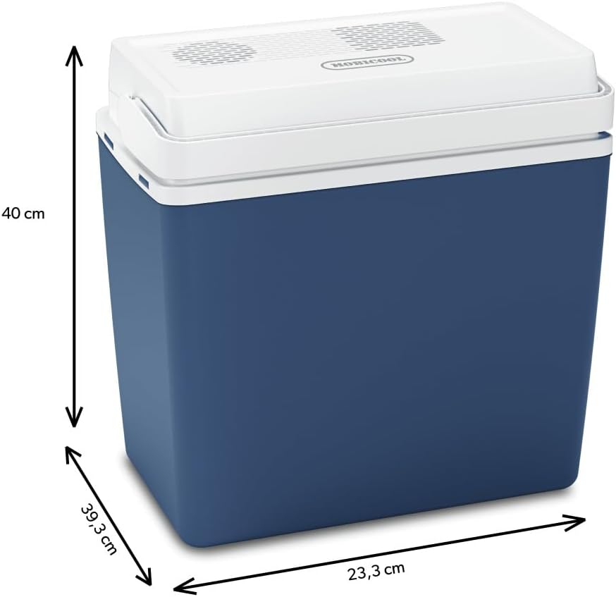 MOBICOOL Mirabelle MM24 DC Nevera eléctrica, 21 litros, 12 V para Coches y Camiones, Azul