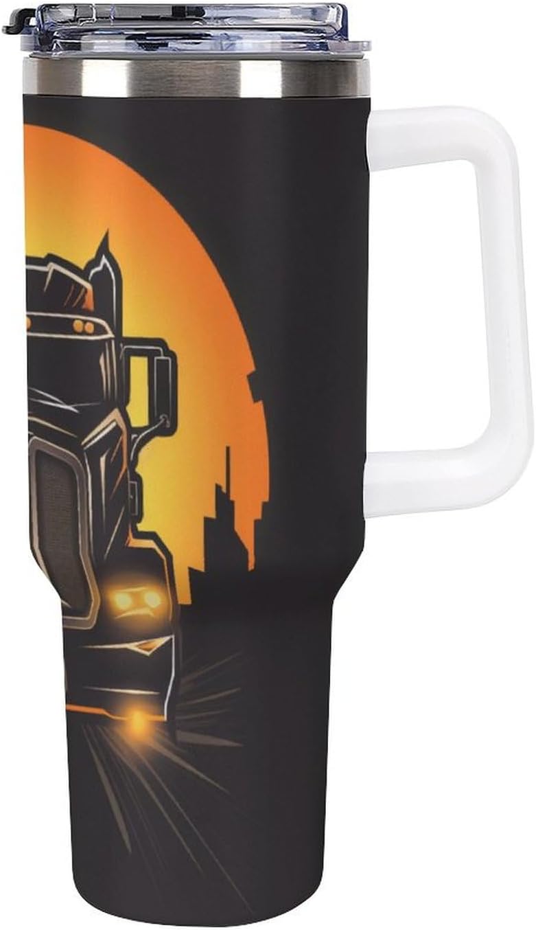 Gattino Termo De Café Para Llevar - Diseño Aislante Con Tapadera A Prueba De Fugas - Ideal Para Mantener Bebidas Calientes 40oz