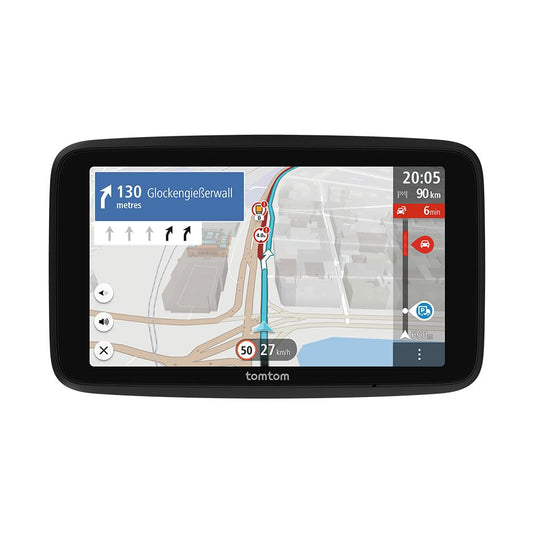 TomTom navegador para camion GO Professional 2.ª generación (con pantalla táctil capacitiva de 6" y mapas de Europa, información de tráfico a tiempo real.Ideal para camiones,buses y vehículos grandes)