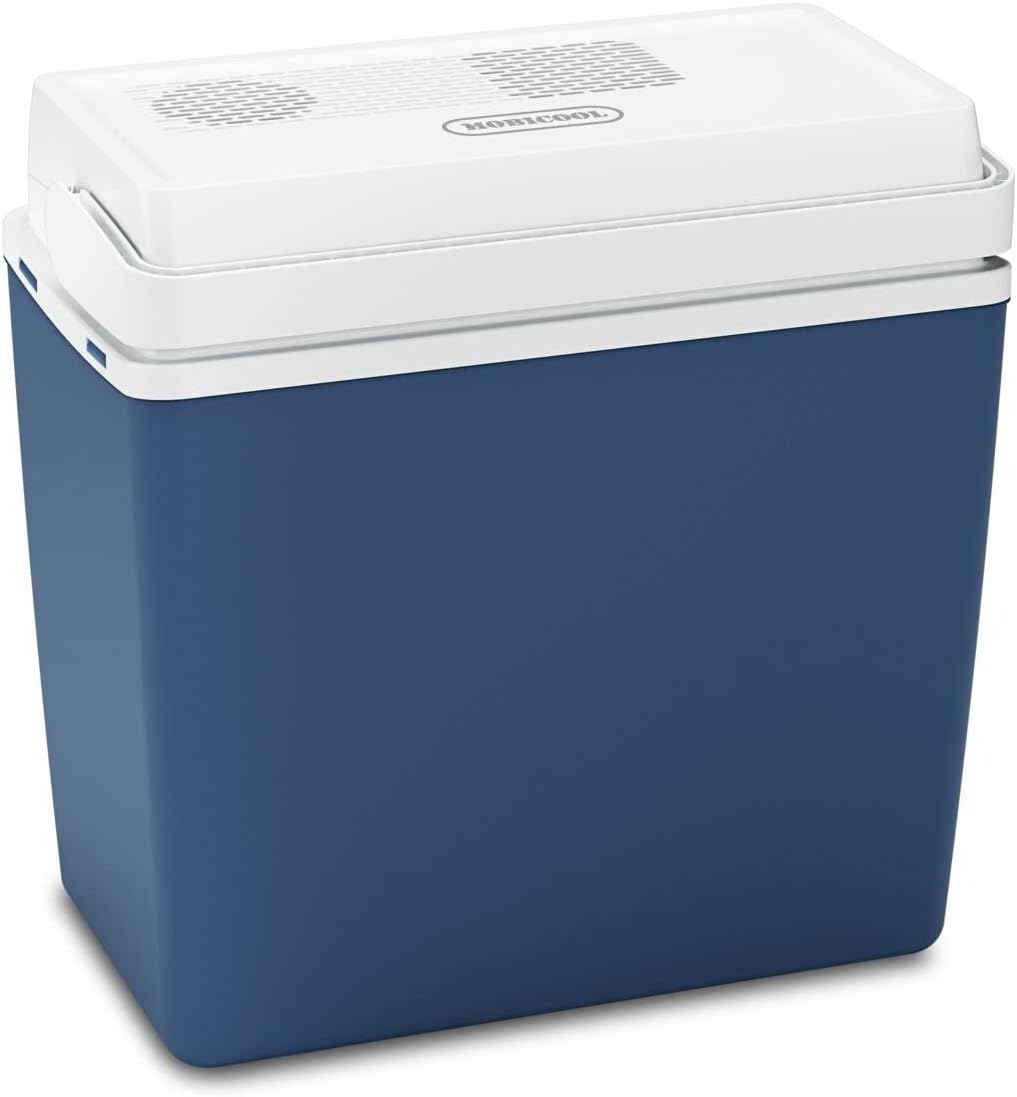 MOBICOOL Mirabelle MM24 DC Nevera eléctrica, 21 litros, 12 V para Coches y Camiones, Azul