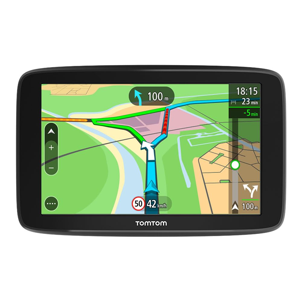 TomTom GPS para Coche GO Basic - 5 Pulgadas, Actualizaciones Wi-Fi, Traffic Mediante Smartphone y Mapas Europa (renovado), Reacondicionado