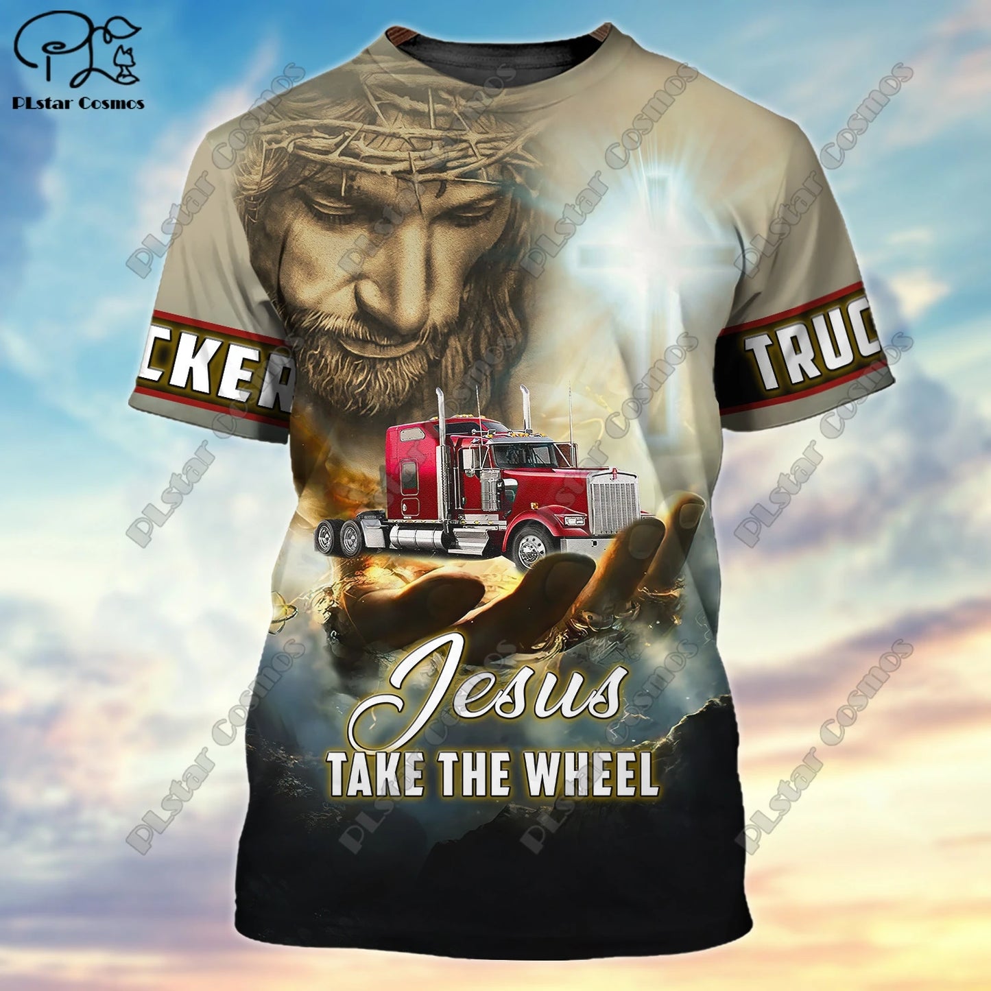 3D printing new car series truck school bus tractor art unisex clothing fun casual hoodie/sweatshirt/zipper/jacket/T-shirt Q-6