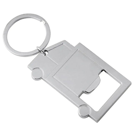 Metal Truck Bottle Opener Keychain for Men Carabiner Pendant Beer Can Opener Tool Soda Beverage Alloy Durable Gift