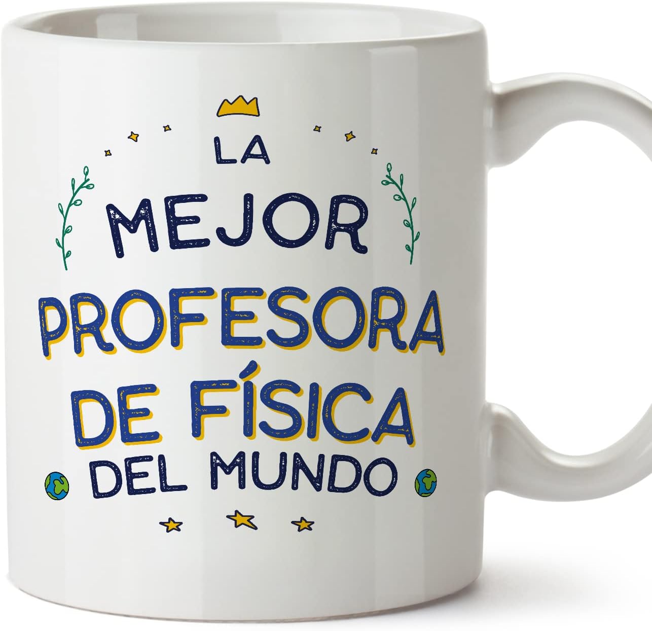 MUGFFINS Tazas para CAMIONERO hombre - En Español - Mejor del Mundo - 11 oz / 330 ml - Regalo original y divertido