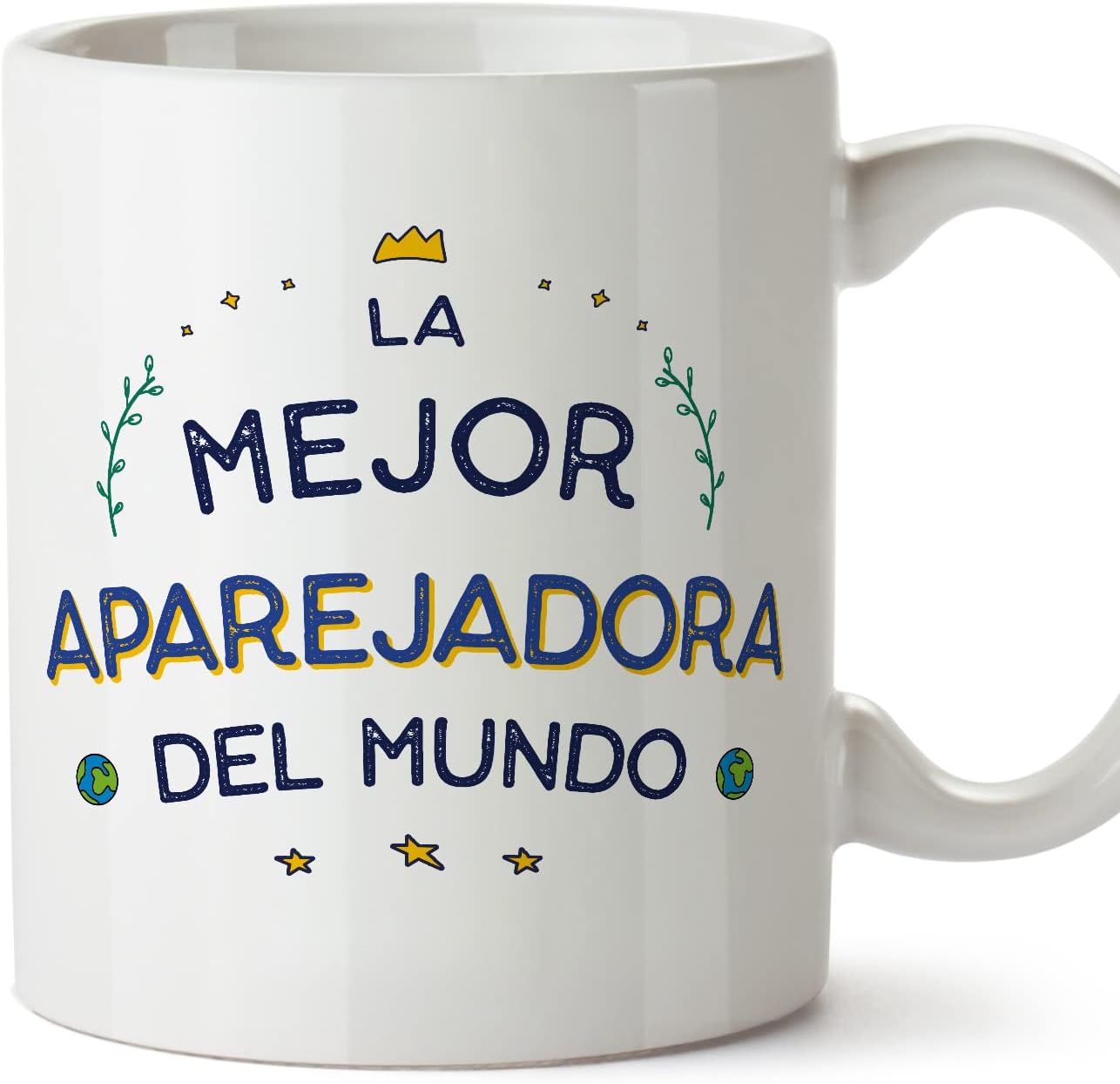 MUGFFINS Tazas para CAMIONERO hombre - En Español - Mejor del Mundo - 11 oz / 330 ml - Regalo original y divertido