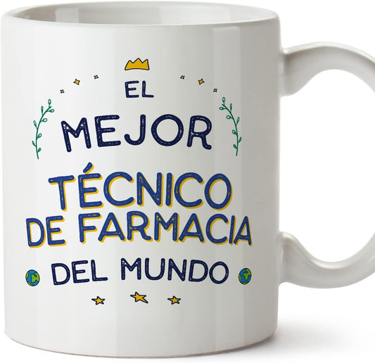 MUGFFINS Tazas para CAMIONERO hombre - En Español - Mejor del Mundo - 11 oz / 330 ml - Regalo original y divertido