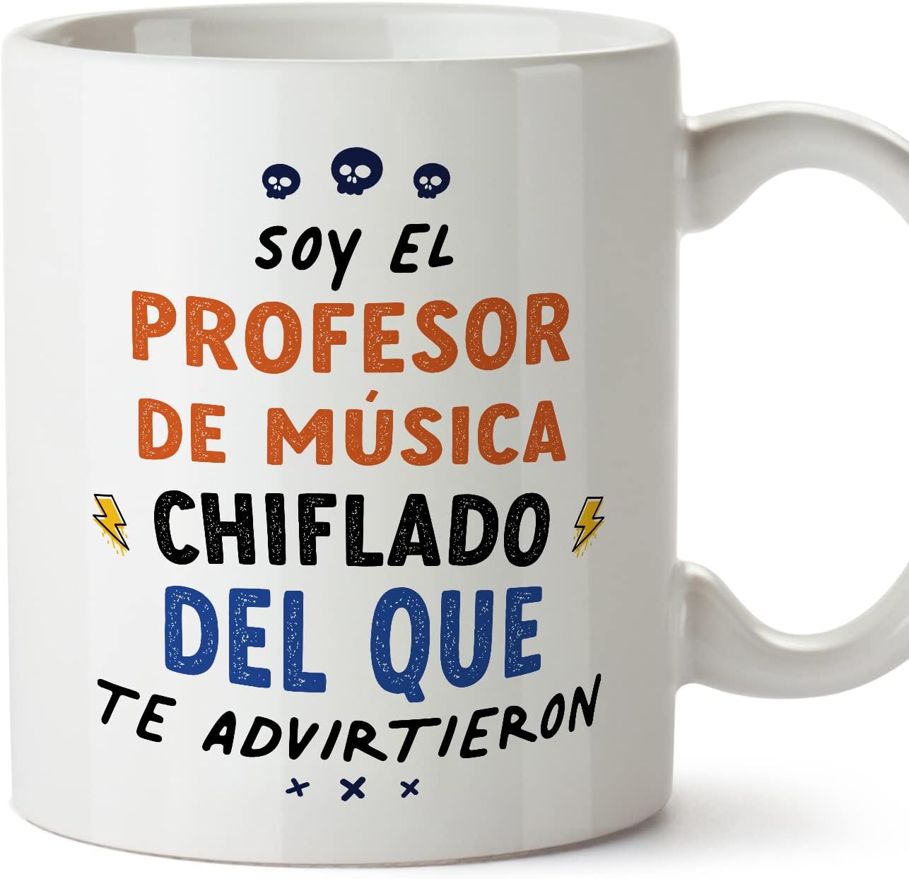 MUGFFINS Tazas para CAMIONERA mujer - En Español - Todos te advirtieron - 11 oz / 330 ml - Regalo original y divertido