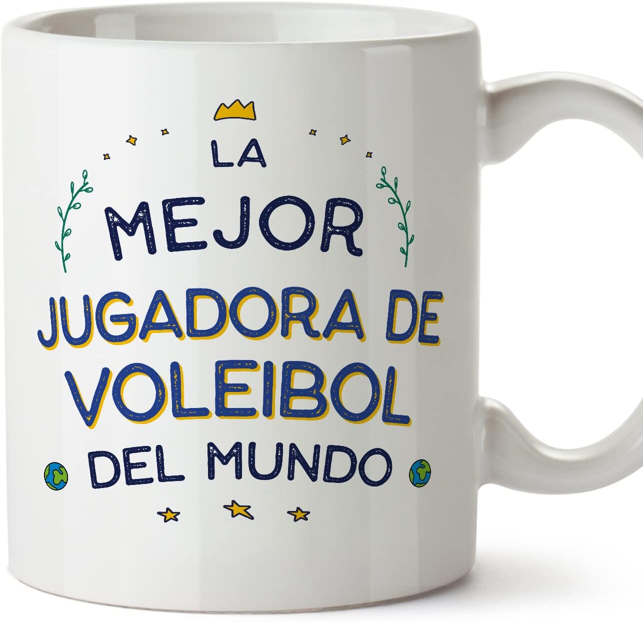 MUGFFINS Tazas para CAMIONERO hombre - En Español - Mejor del Mundo - 11 oz / 330 ml - Regalo original y divertido