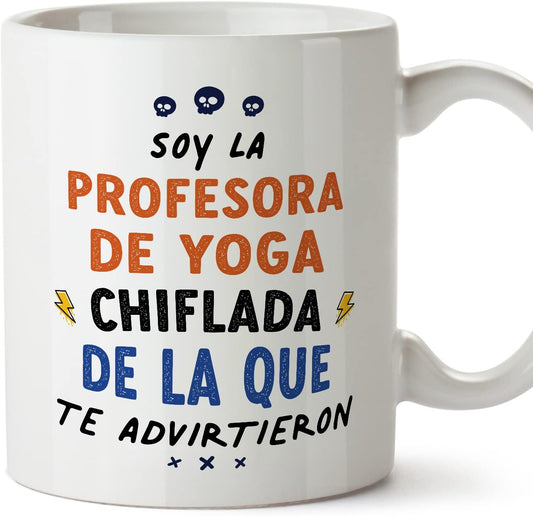 MUGFFINS Tazas para CAMIONERA mujer - En Español - Todos te advirtieron - 11 oz / 330 ml - Regalo original y divertido
