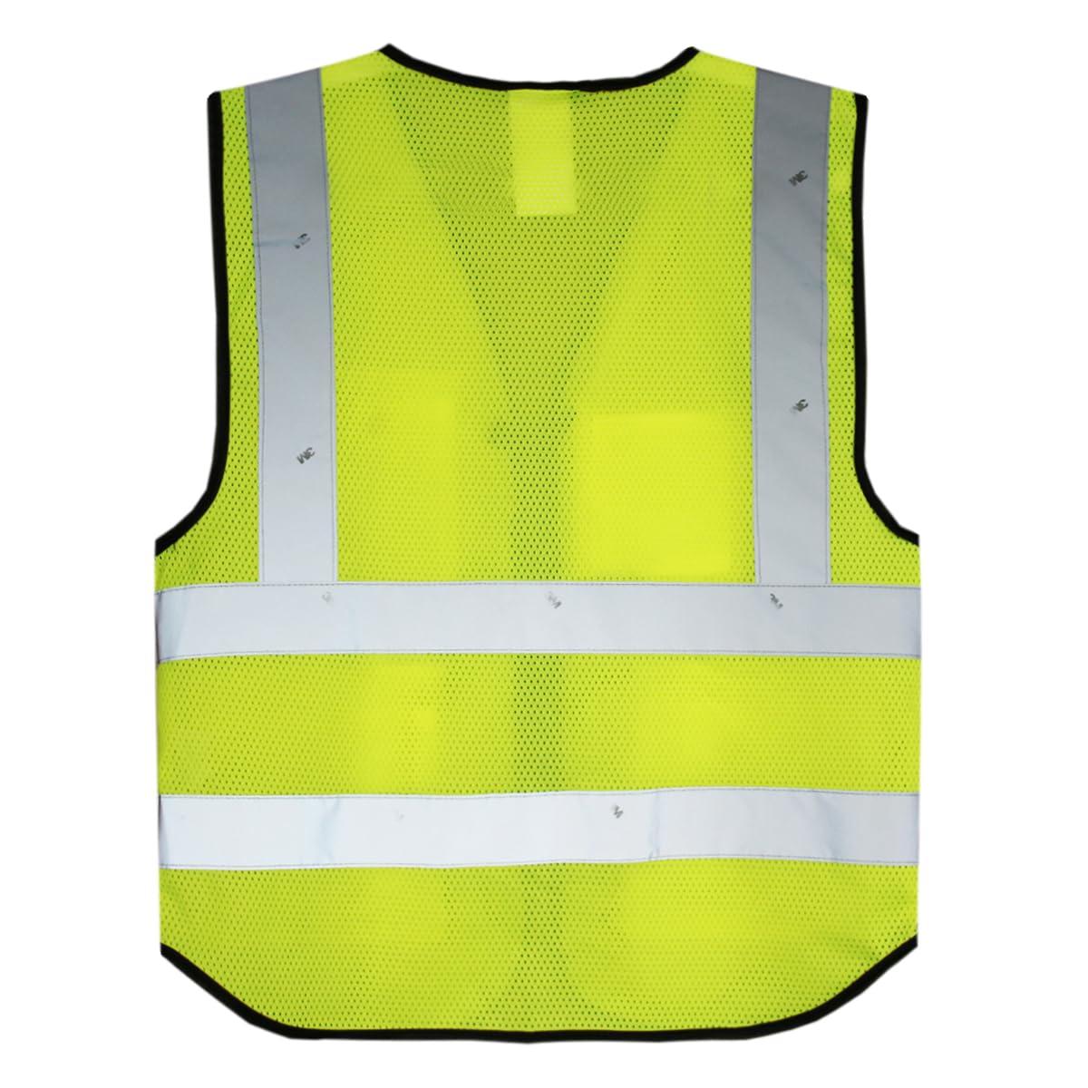 Salzmann Chaleco de Seguridad - Chaleco de Trabajo Multibolsillos - Hecho con cinta reflectante 3M