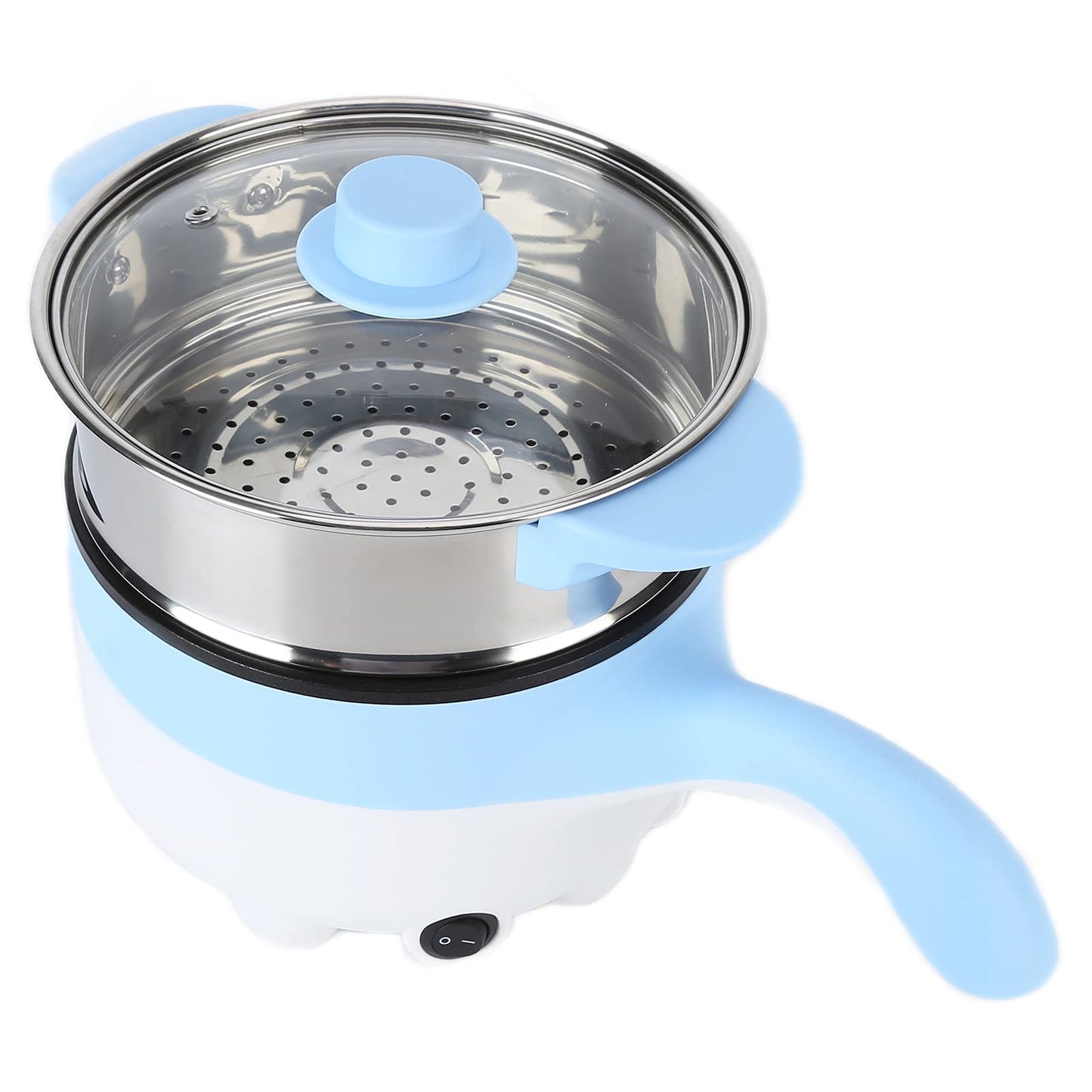 Olla de Cocina para Camión, Freidora Eléctrica de 2L, Salteado, Vaporizador Eléctrico, Olla de Cocina Eléctrica, Olla para Estofado, Cocina para Vehículo, (Sartén Eléctrica 24V 2