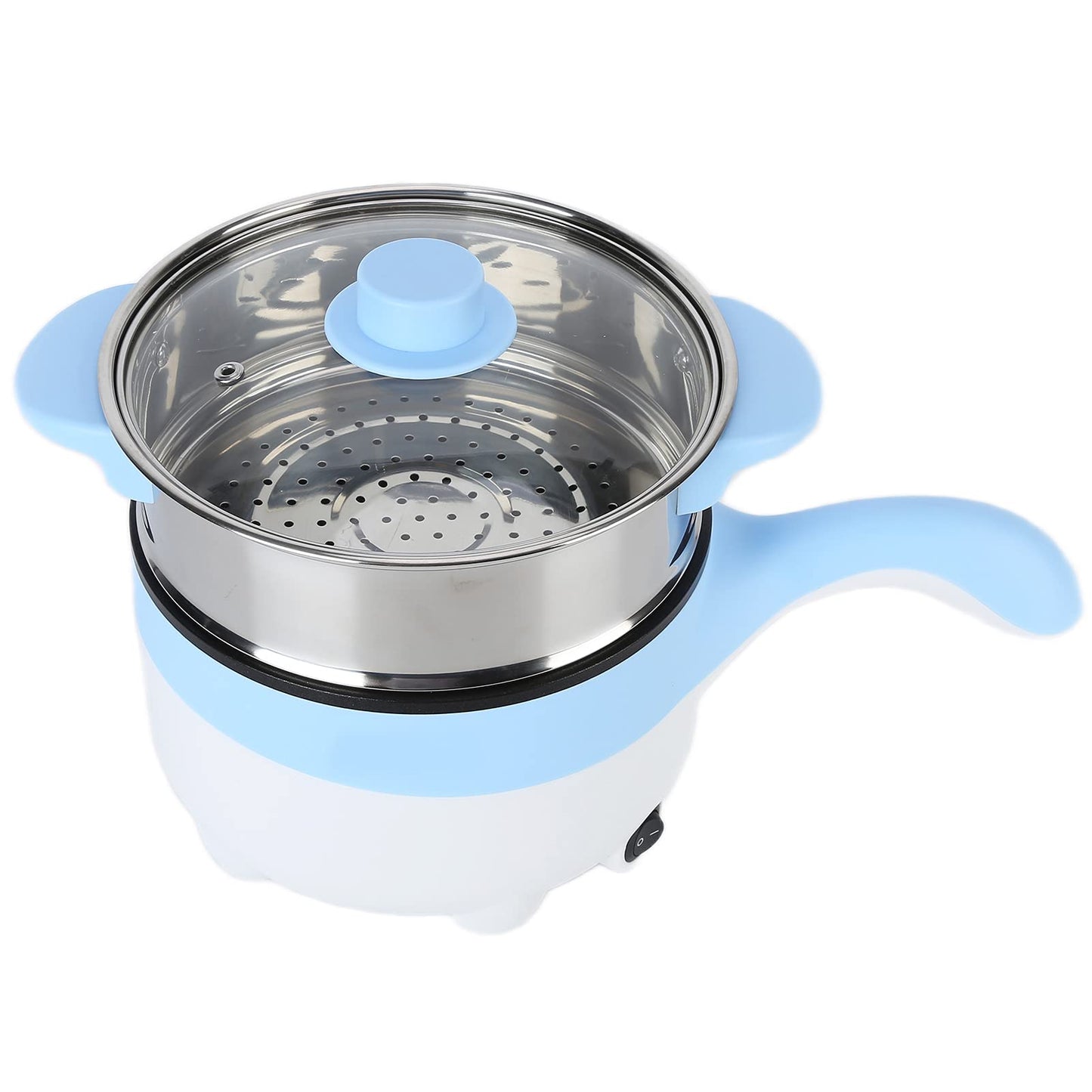 Olla de Cocina para Camión, Freidora Eléctrica de 2L, Salteado, Vaporizador Eléctrico, Olla de Cocina Eléctrica, Olla para Estofado, Cocina para Vehículo, (Sartén Eléctrica 24V 2