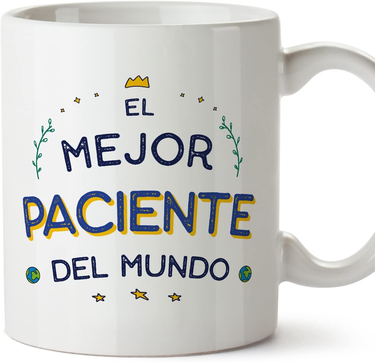 MUGFFINS Tazas para CAMIONERO hombre - En Español - Mejor del Mundo - 11 oz / 330 ml - Regalo original y divertido