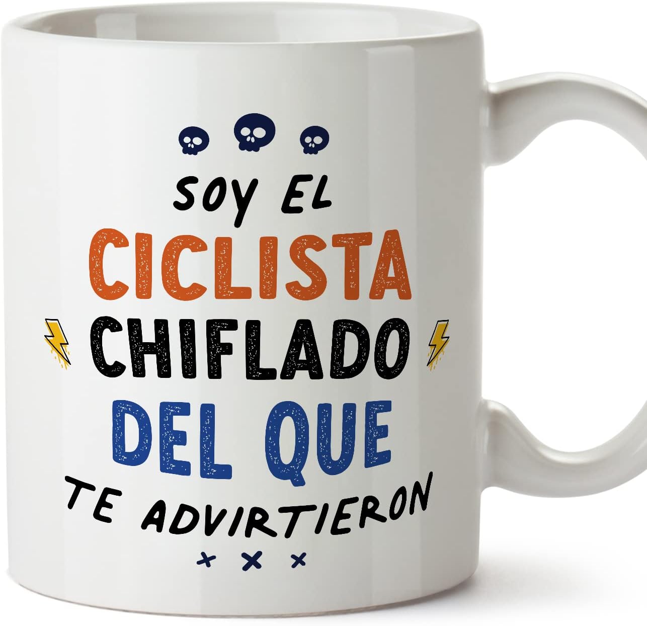 MUGFFINS Tazas para CAMIONERA mujer - En Español - Todos te advirtieron - 11 oz / 330 ml - Regalo original y divertido