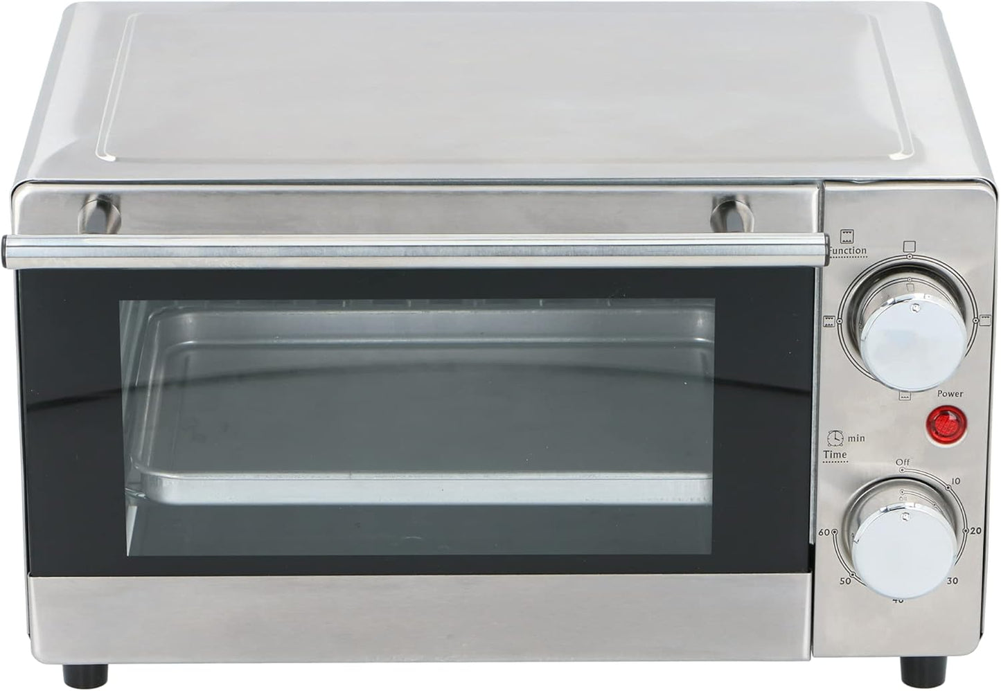 All Ride Horno - Horno de 24 v Camion - Mini Horno para Viajes en Camión o Caravana - 300 Vatios - 9 Litros - Acero Inoxidable