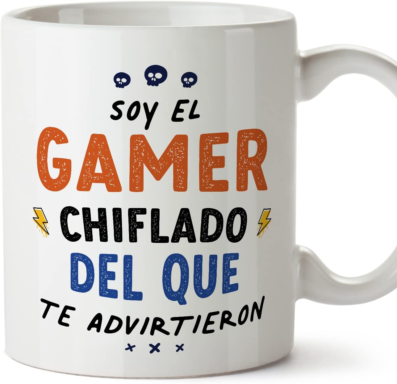 MUGFFINS Tazas para CAMIONERA mujer - En Español - Todos te advirtieron - 11 oz / 330 ml - Regalo original y divertido