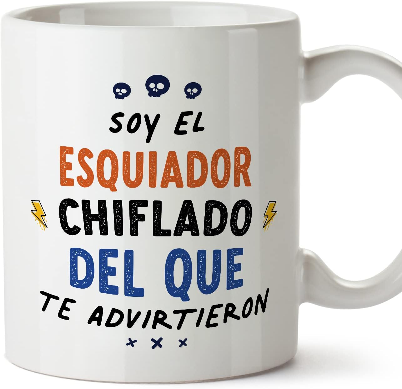 MUGFFINS Tazas para CAMIONERA mujer - En Español - Todos te advirtieron - 11 oz / 330 ml - Regalo original y divertido