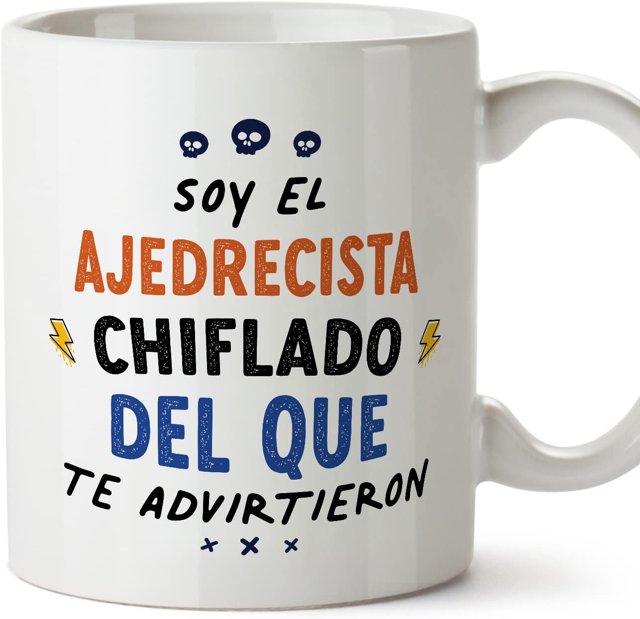 MUGFFINS Tazas para CAMIONERA mujer - En Español - Todos te advirtieron - 11 oz / 330 ml - Regalo original y divertido
