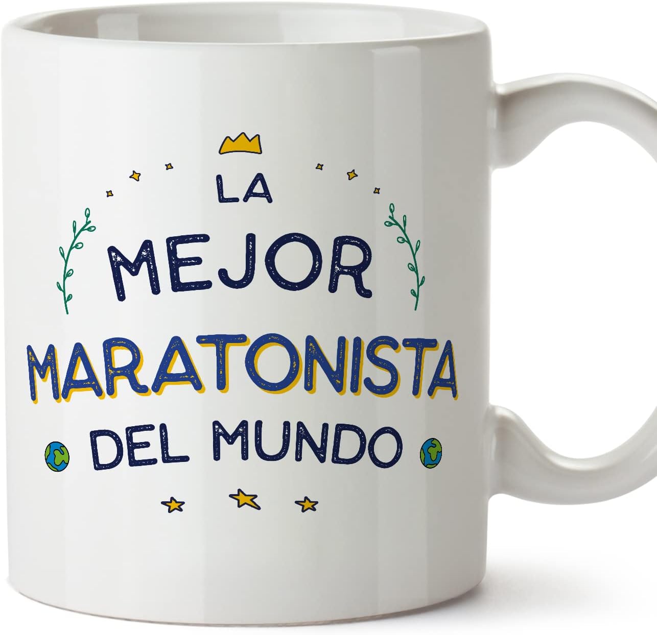 MUGFFINS Tazas para CAMIONERO hombre - En Español - Mejor del Mundo - 11 oz / 330 ml - Regalo original y divertido
