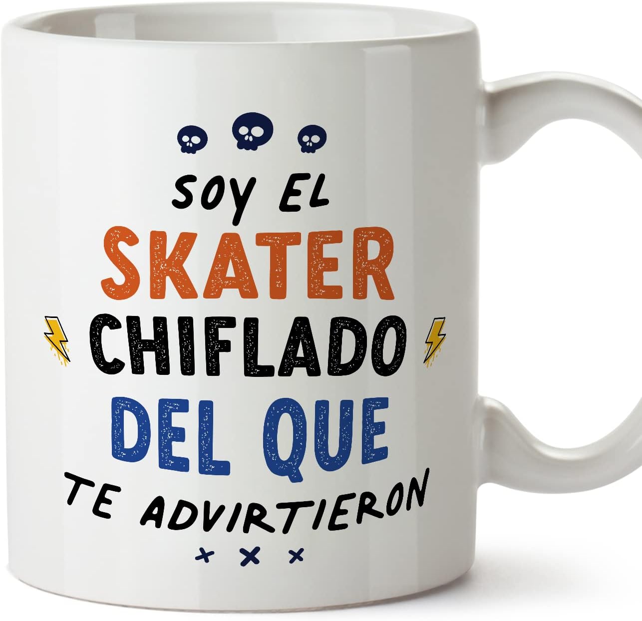 MUGFFINS Tazas para CAMIONERA mujer - En Español - Todos te advirtieron - 11 oz / 330 ml - Regalo original y divertido