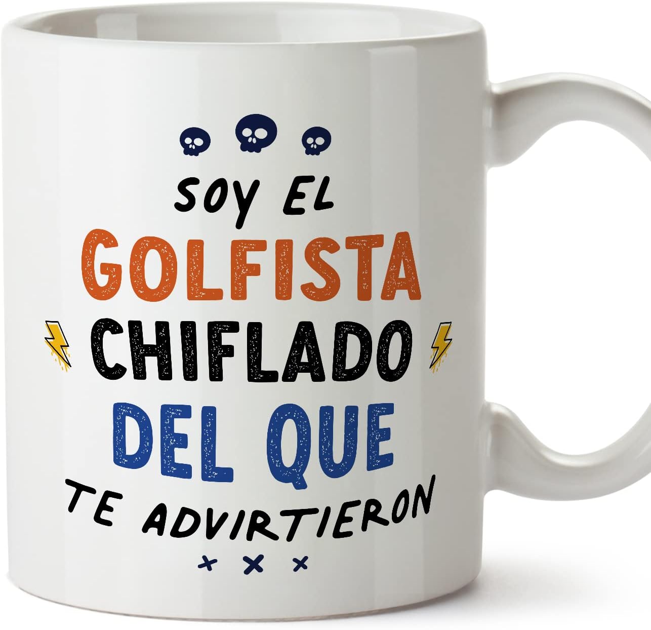 MUGFFINS Tazas para CAMIONERA mujer - En Español - Todos te advirtieron - 11 oz / 330 ml - Regalo original y divertido