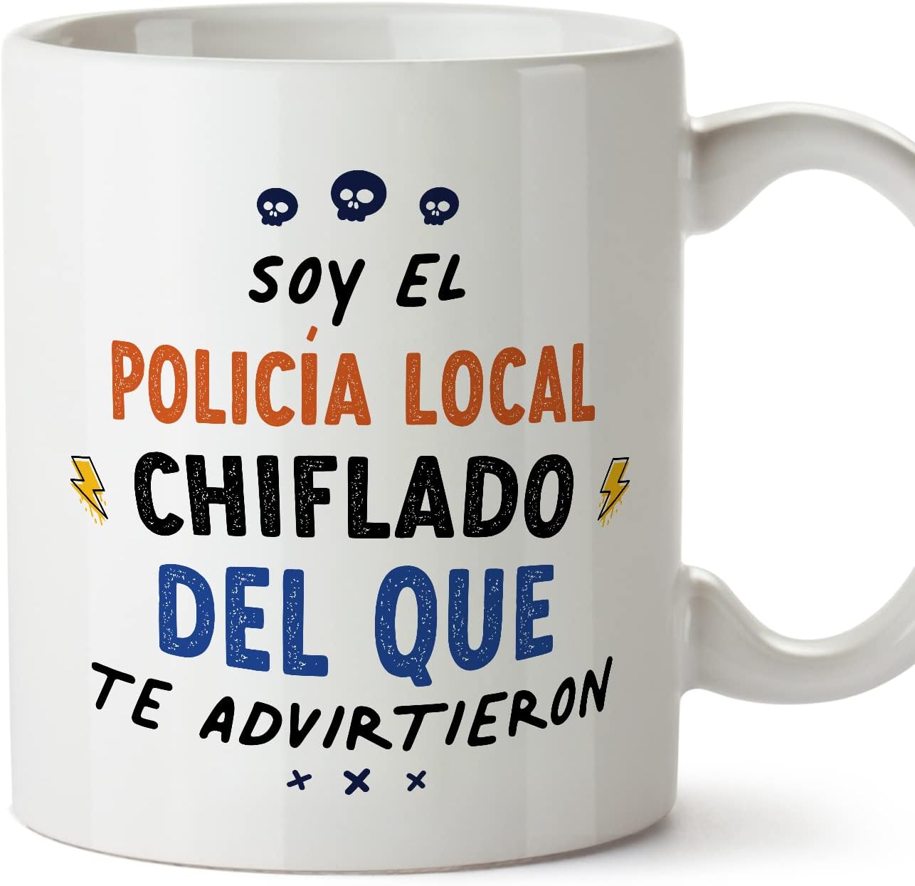 MUGFFINS Tazas para CAMIONERA mujer - En Español - Todos te advirtieron - 11 oz / 330 ml - Regalo original y divertido