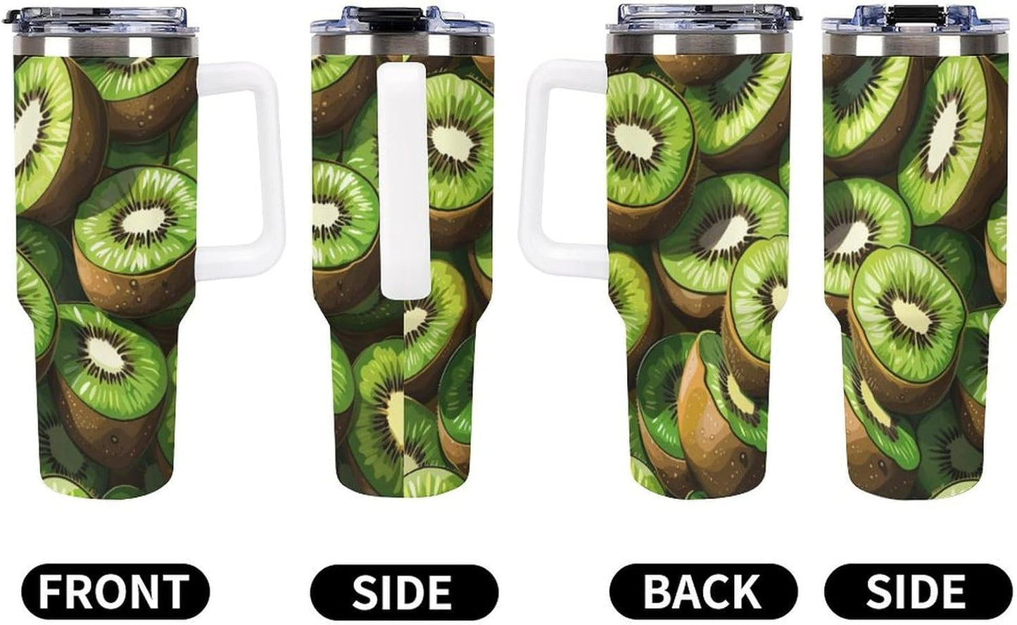 Gattino Termo De Café Para Llevar - Diseño Aislante Con Tapadera A Prueba De Fugas - Ideal Para Mantener Bebidas Calientes 40oz