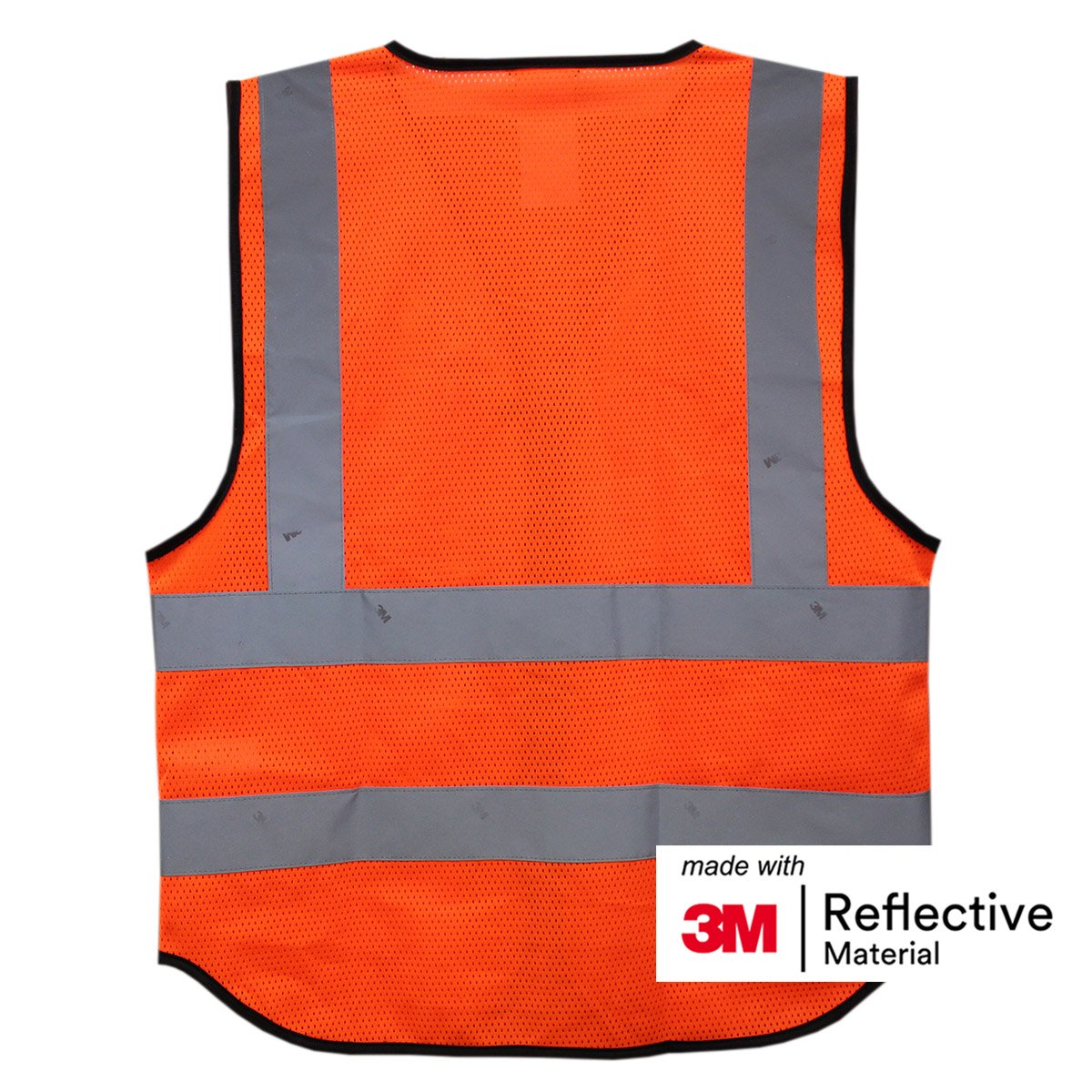 Salzmann Chaleco de Seguridad - Chaleco de Trabajo Multibolsillos - Hecho con cinta reflectante 3M