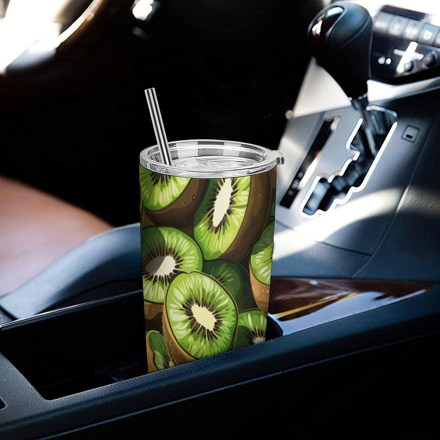 Camion grande Vaso Térmico Aislante - Ideal Para Café Y Bebidas Calientes - Termo Con Tapadera Segura Y Diseño Duradero 20oz