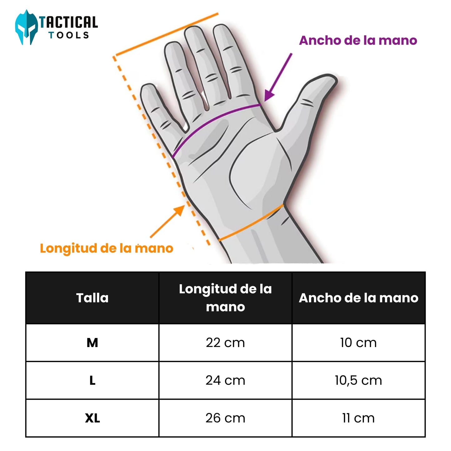 Tactical Tools Guantes anticortes policiales nivel 5 - Guantes trabajo Ideales como anticorte policiales/jardineria/guantes de trabajo (XL / 10)