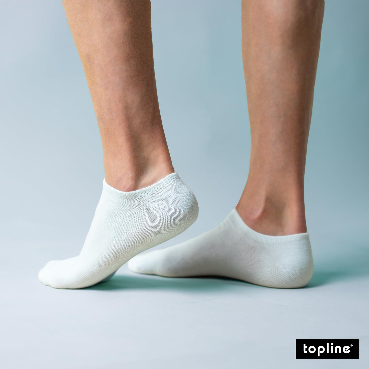 topline 12 Pares Calcetines tobilleros hombre & Calcetines tobilleros mujer - Calcetines hombre cortos - Calcetines tobilleros surtidos - Calcetines Mujer tobilleros