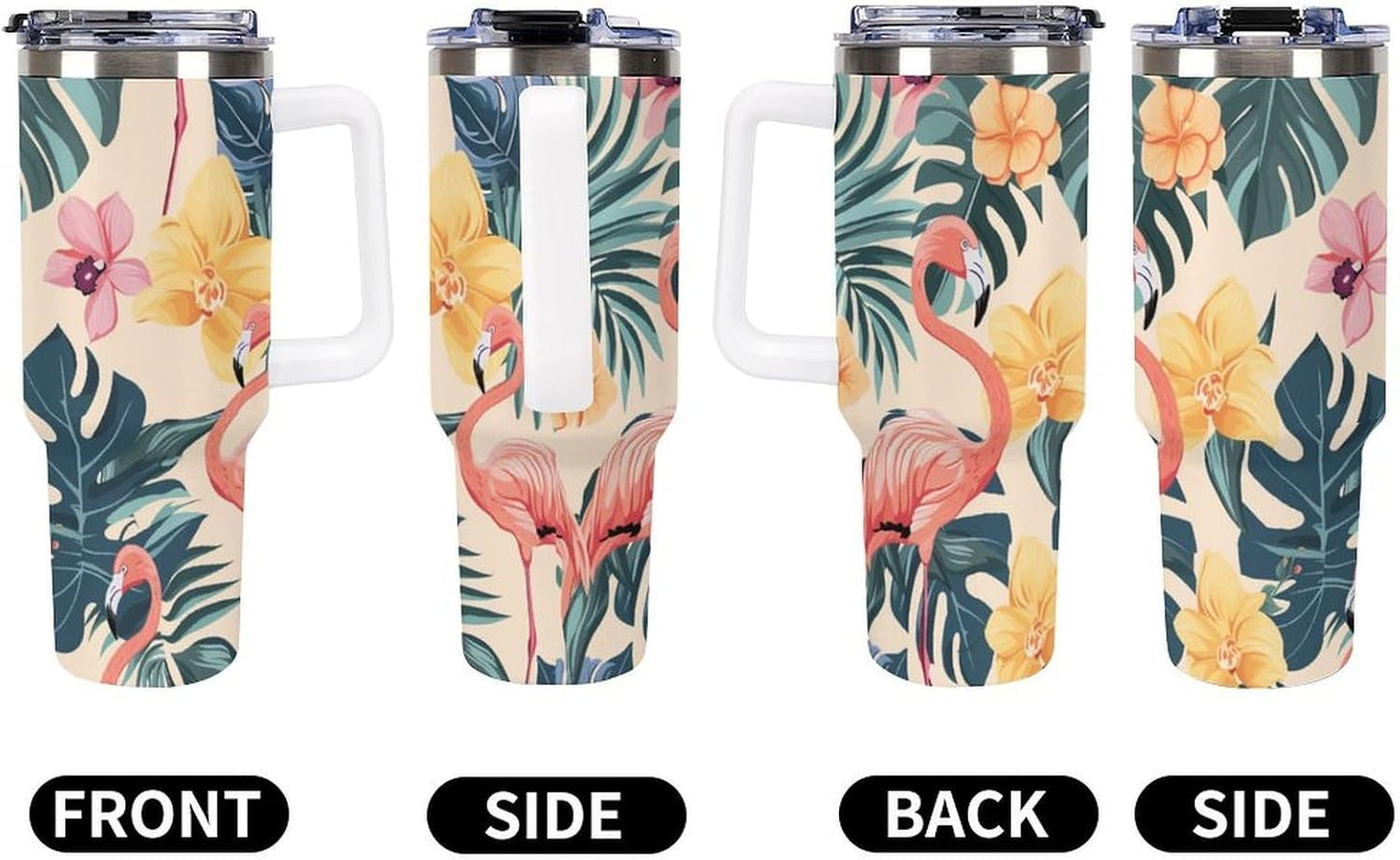 Gattino Termo De Café Para Llevar - Diseño Aislante Con Tapadera A Prueba De Fugas - Ideal Para Mantener Bebidas Calientes 40oz