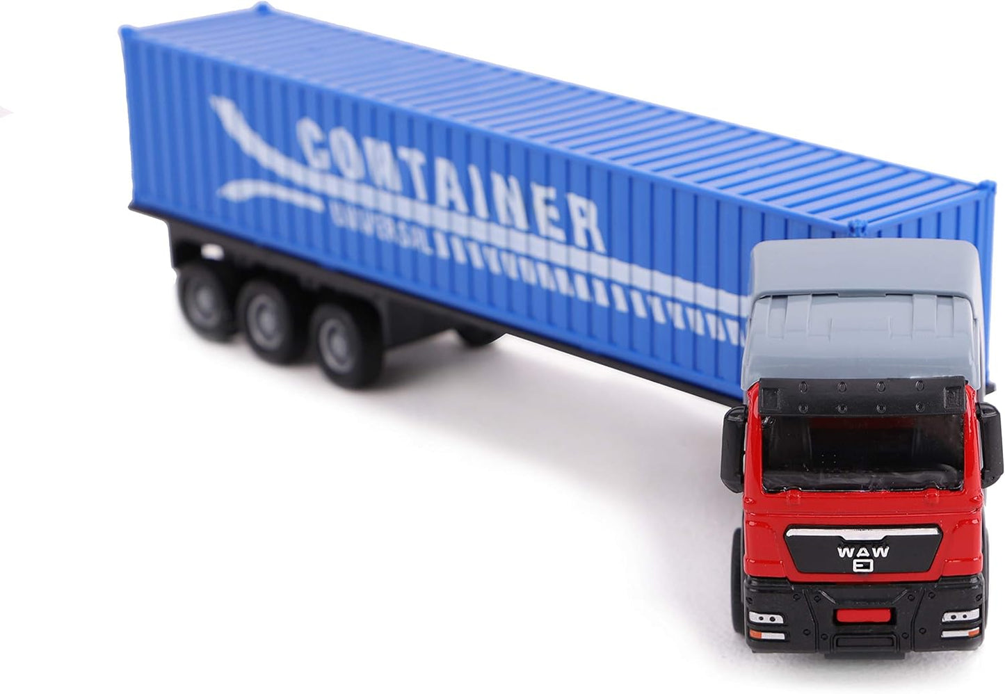 Toyland® 28cm Toy Lorry & Trailer - Maquetas de Juguetes y vehículos - Diseños Surtidos (Camión contenedor)