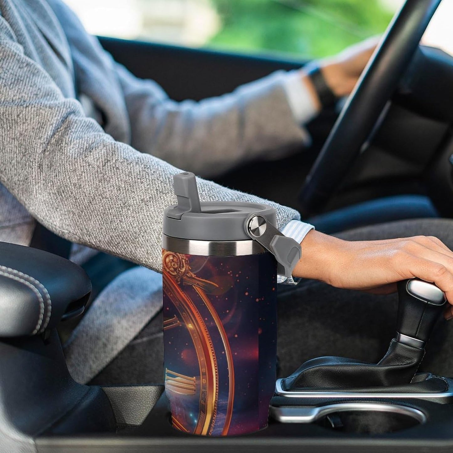 Camion grande Termo Para Café Con Tapadera Aislante - Ideal Para Llevar Y Mantener La TempeRattoura - Taza Termica Durable 30oz