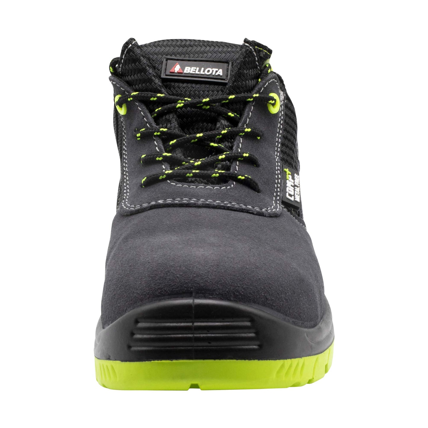 Bellota 7231046S1P - Zapatos de Seguridad de Hombre y Mujer (Talla 46) de Piel Serraje Transpirable, Ligeras y Resistentes a Golpes y Rozaduras