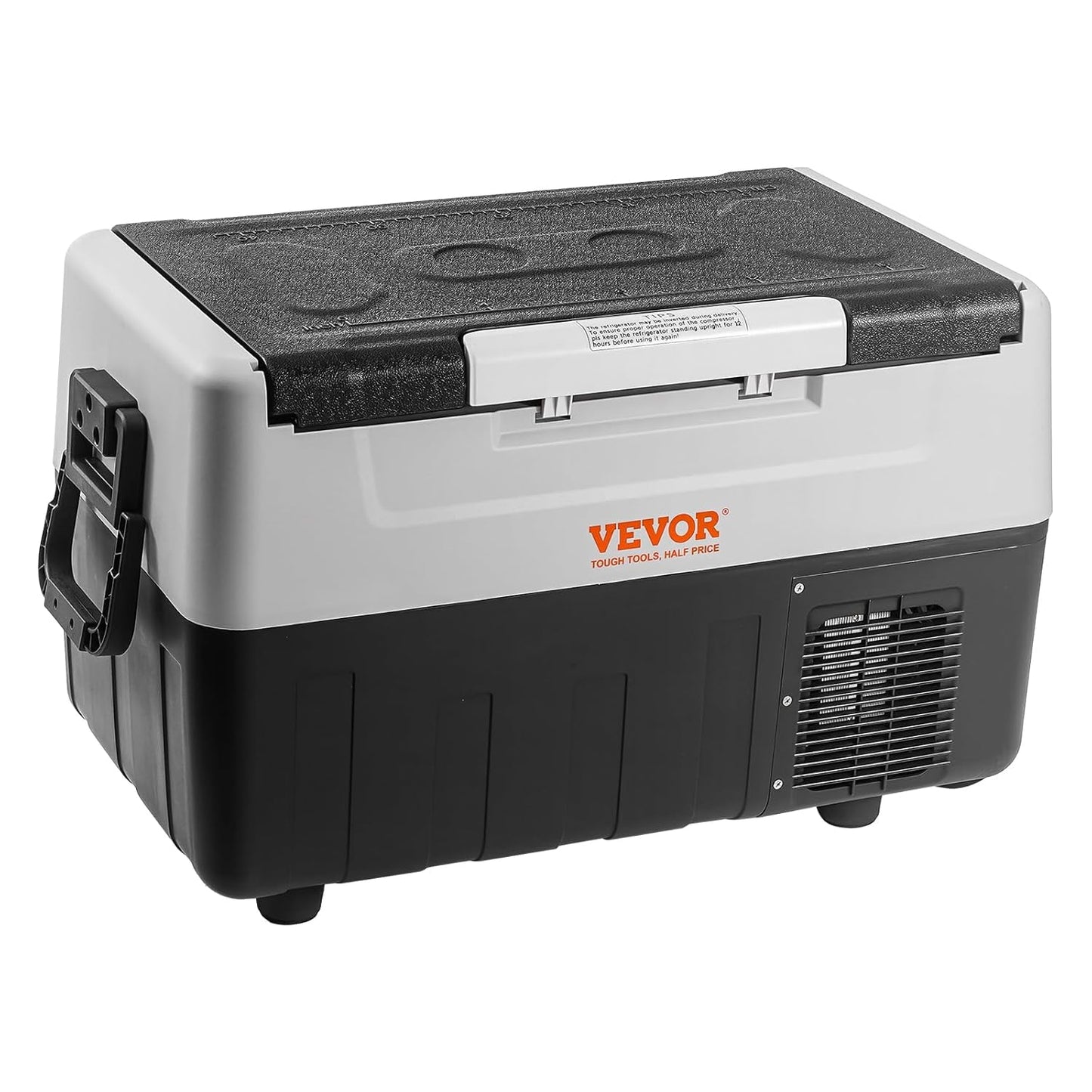 VEVOR Nevera Eléctrica Portátil de 35 L Nevera Portátil para Coche 12/24 V CC 100-240 V CA Nevera de Una Zona para Coche 0,6 kW.h -20 °C a 10 °C Congelador Ajustable para Camión Barco Camping