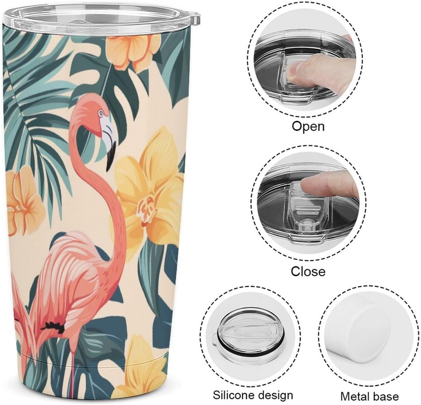 Camion grande Vaso Térmico Aislante - Ideal Para Café Y Bebidas Calientes - Termo Con Tapadera Segura Y Diseño Duradero 20oz