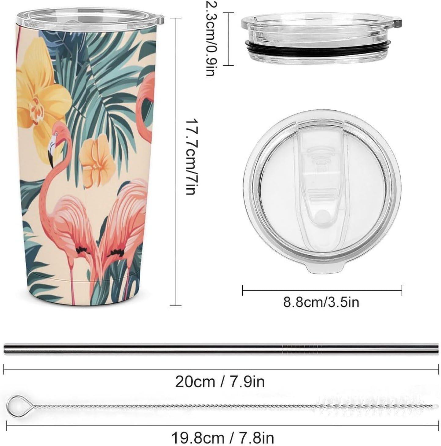 Camion grande Vaso Térmico Aislante - Ideal Para Café Y Bebidas Calientes - Termo Con Tapadera Segura Y Diseño Duradero 20oz