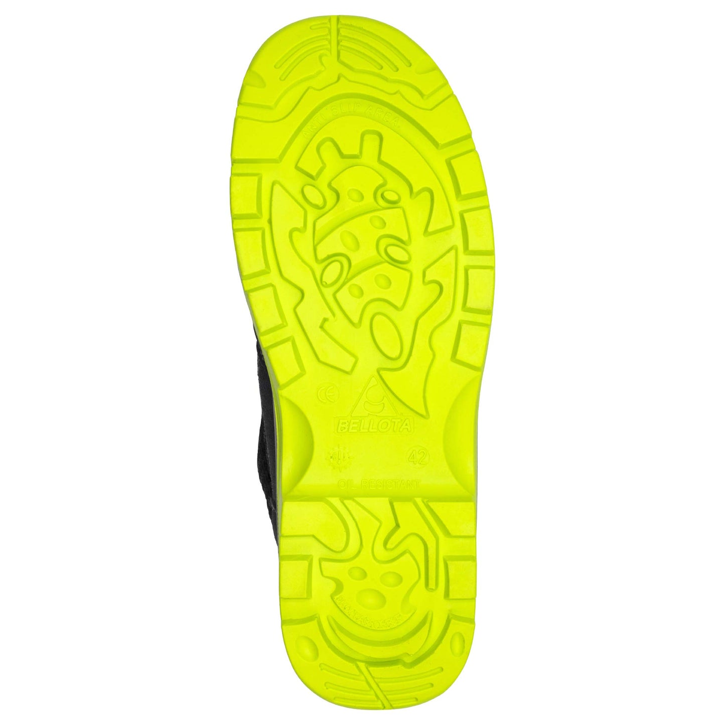 Bellota 7231046S1P - Zapatos de Seguridad de Hombre y Mujer (Talla 46) de Piel Serraje Transpirable, Ligeras y Resistentes a Golpes y Rozaduras