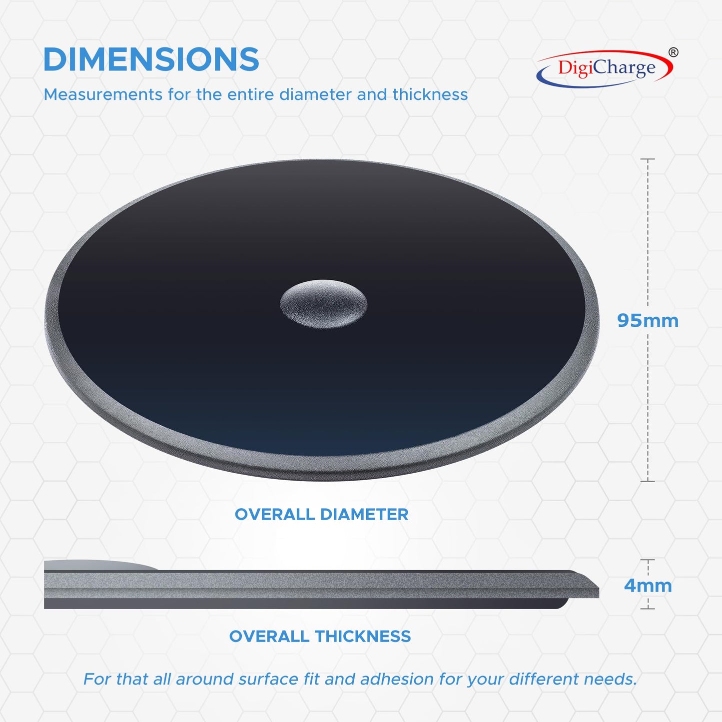 Discos Adhesivos para el salpicadero para Todos los navegadores Tomtom & Garmin GPS Start, Via, Go Classic Discover Basic Essential, Camper, Campervan, Dezl, Drive, Drivesmart, Driveassist, Nuvi