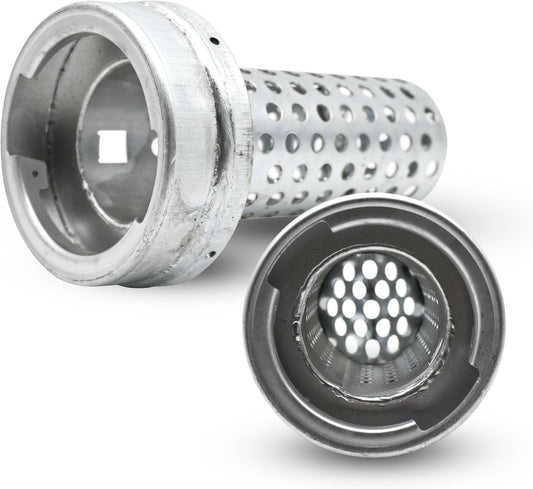 DOJA Barcelona | Antirrobo Gasoil | Pack 1 | Antirrobo Deposito Gasolina para Camiones | Ø104xØ64x190mm | en Acero Zincado | Accesorios Camion | para Cierres Camion, Antirrobo Tanque Combustible